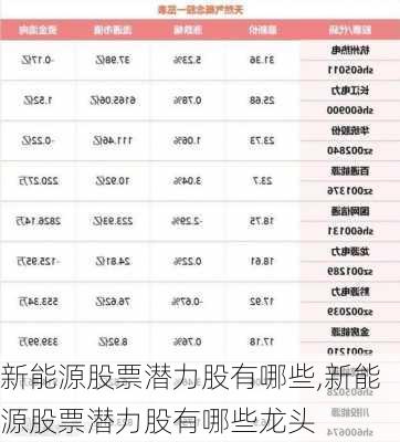 新能源股票龙头深度解析及前景展望，未来趋势展望与投资机会探讨